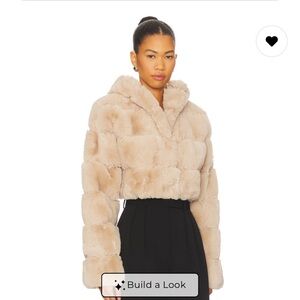 NBD Teddy Jacket in Cream